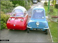 peel p50 и peel trident: самые маленькие автомобили в мире